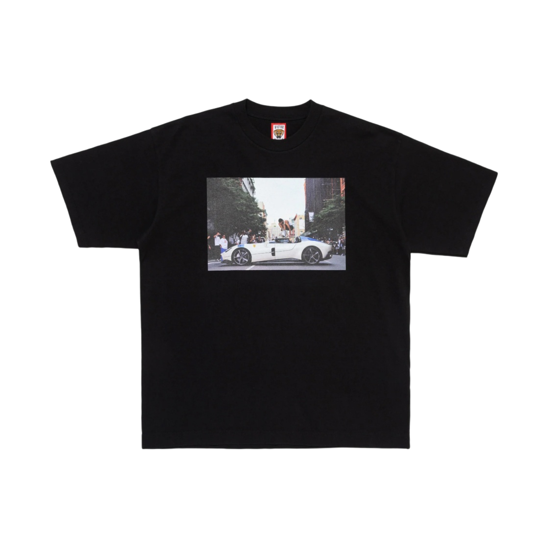 빅터 빅터 x 하디스 티셔츠 #2 블랙(Victor Victor x Hardies T-Shirt #2 Black)