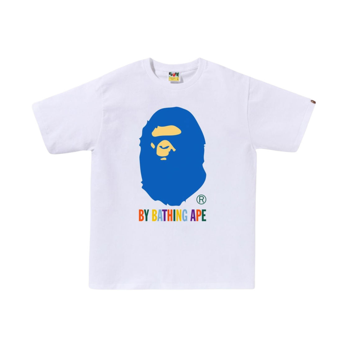 베이프 컬러 바이 베이싱 에이프 티셔츠 화이트(BAPE Colors by Bathing Ape T-Shirt White) - 1