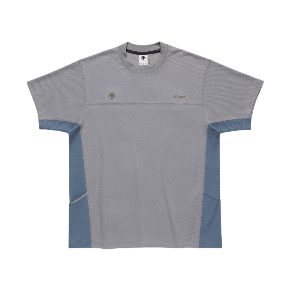 데상트 얼터레인 x JJJ자운드 티셔츠 라이트 그레이(Descente Allterrain x JJJJound T-Shirt Light Grey)