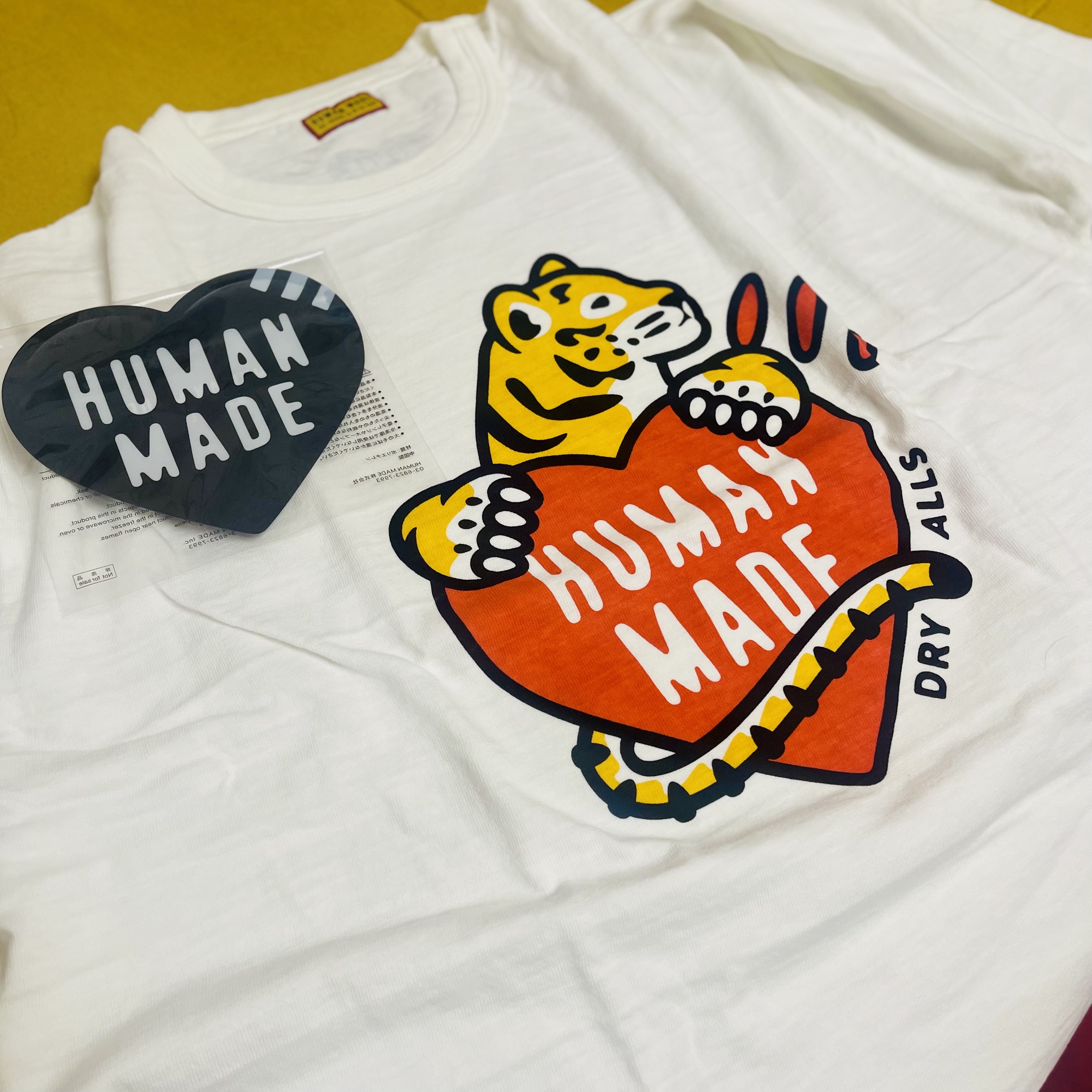 Human Made Graphic T-Shirt White 착용 스타일