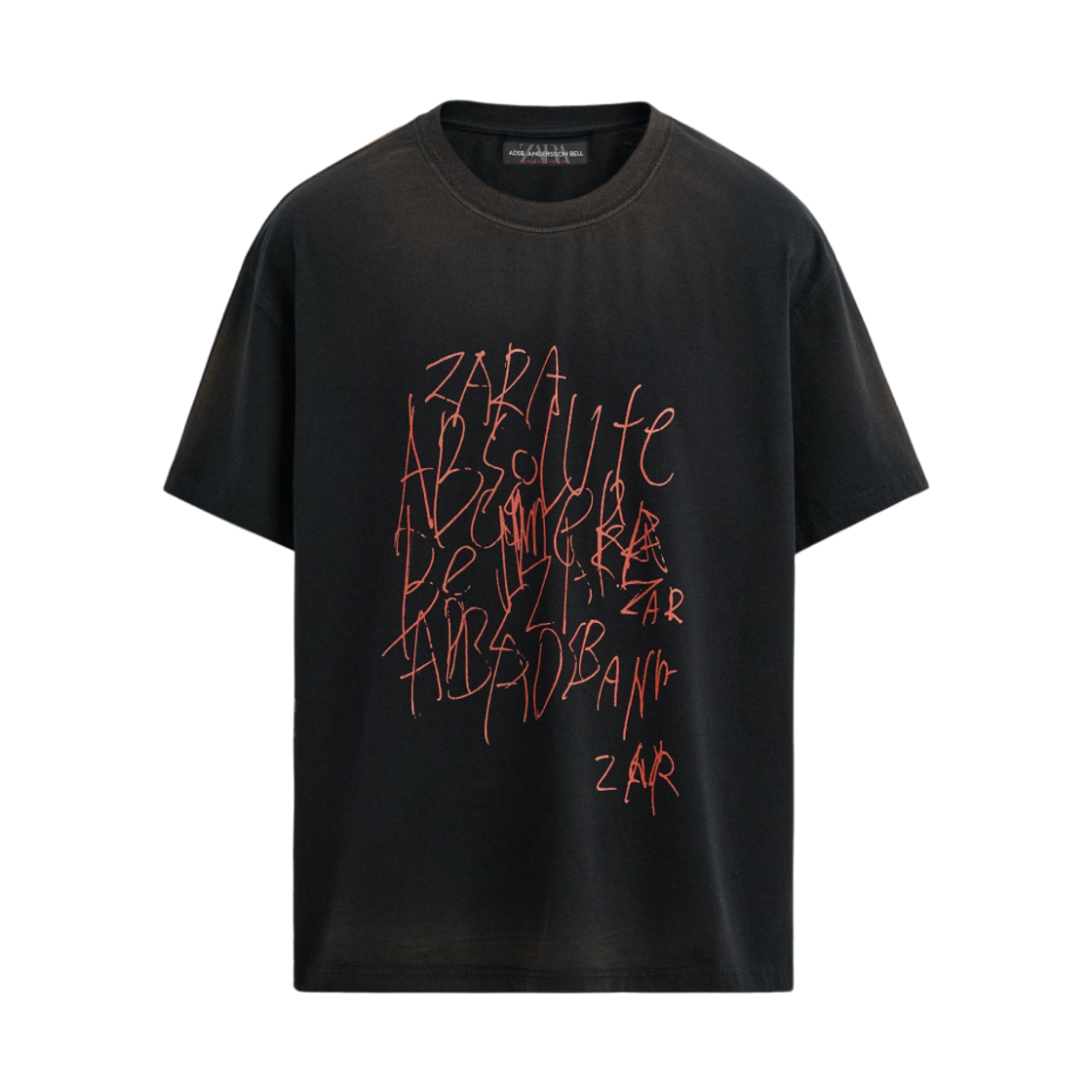 자라 x 앤더슨벨 그래픽 티셔츠 블랙(Zara x Andersson Bell Graphic T-Shirt Black)