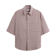Zara Check Shirt Rose Pink