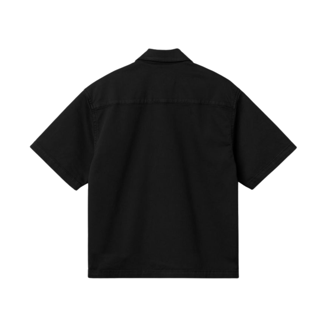 (W) 칼하트 WIP 크래프트 쇼츠 슬리브 셔츠 블랙((W) Carhartt WIP Craft Short Sleeve Shirt Black) - 2