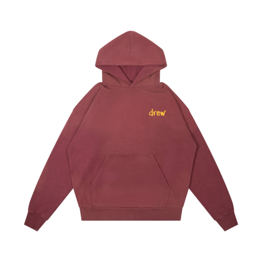 - Drew House Scribble Hoodie Faded Maroon
