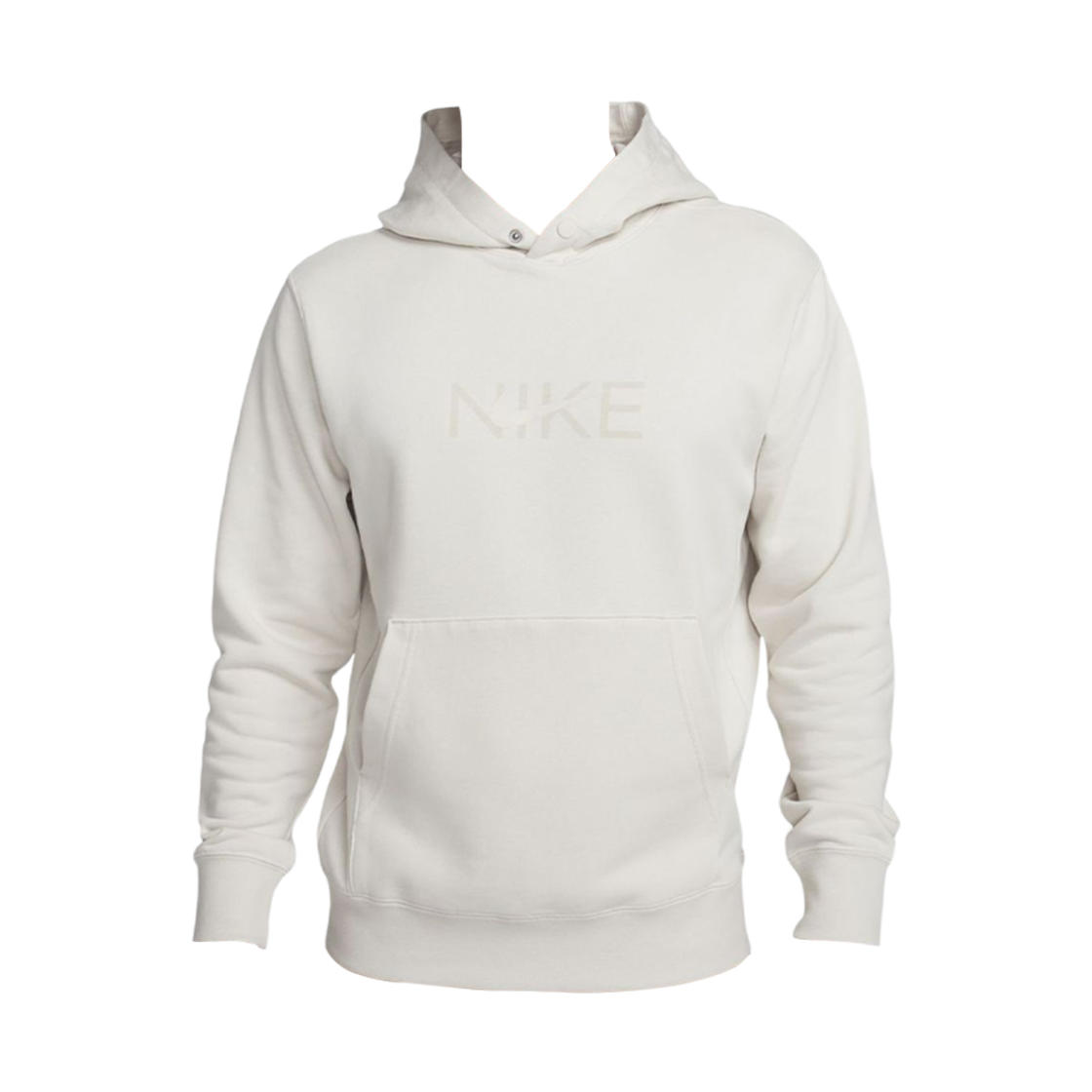 FZ4765-104 Nike NSW French Terry Pullover Hoodie Light Orewood Brown Light Bone - Asia