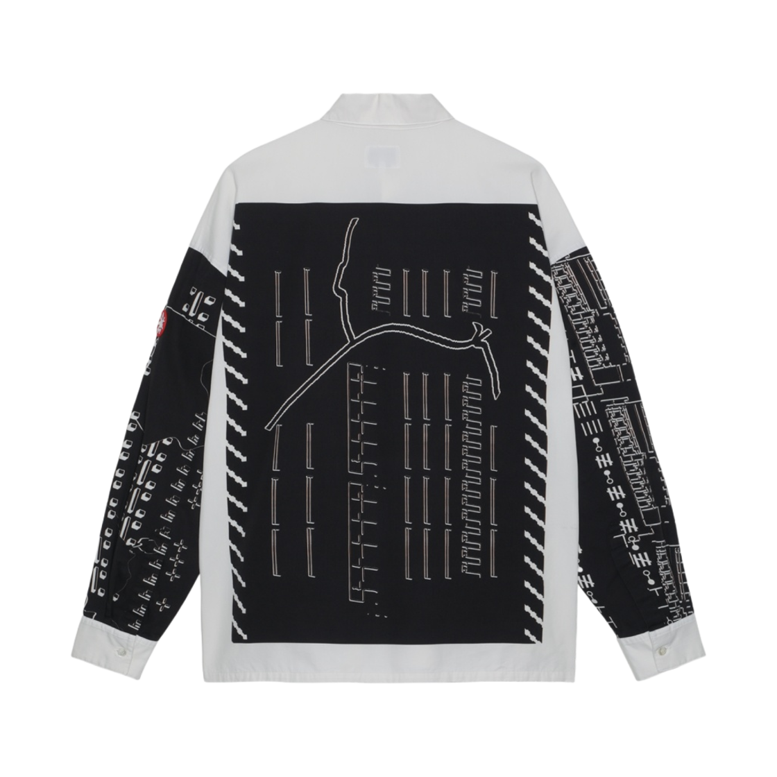 카브엠트 빅 셔츠 블랙 화이트 - 23SS(Cav Empt Big Shirt Black White - 23SS) - 2