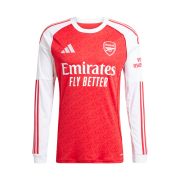 Adidas Arsenal 2025/26 Home LS Jersey Better Scarlet White - KR Sizing (Non Marking Ver.)