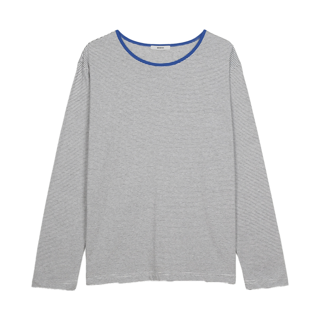 BS5STL511WH Bensimon Coloring Stripe Longsleeve White