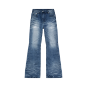 Kamien Cross Dart Denim Jean Blue