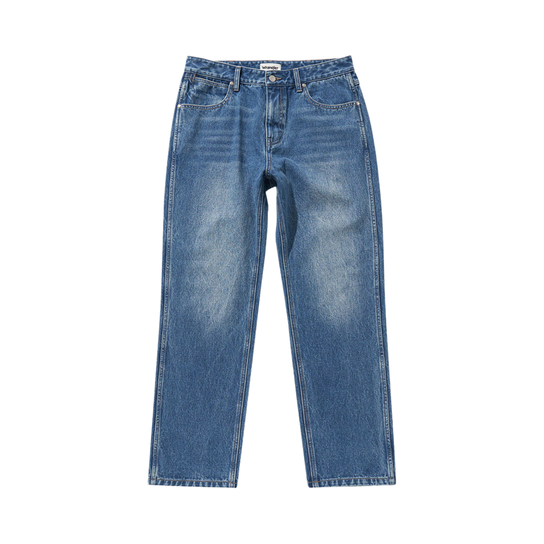 랭글러 그린스보로핏 워싱 데님 팬츠 인디고 미디움(Wrangler GREENSBORO FIT Denim Pants Indigo Medium) - 1