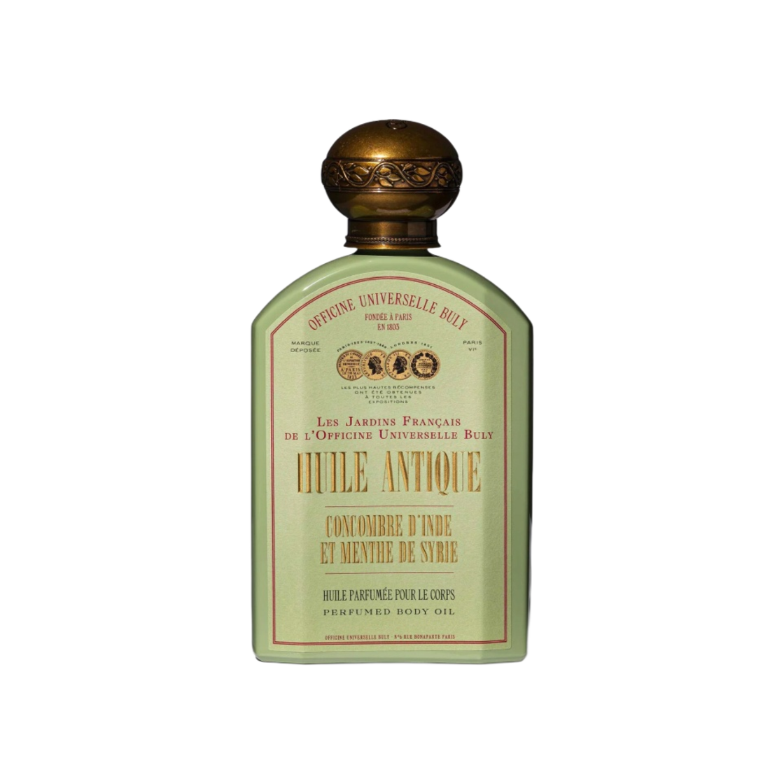 불리 1803 윌 앙띠끄 바디 오일 인디안 큐컴버 앤 시리아 민트 190ml(Buly 1803 Huile Antique Body Oil Indian Cucumber and Syrian Mint 190ml)