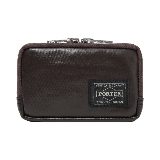 707-07178 Porter Freestyle Multi Coin Case Brown