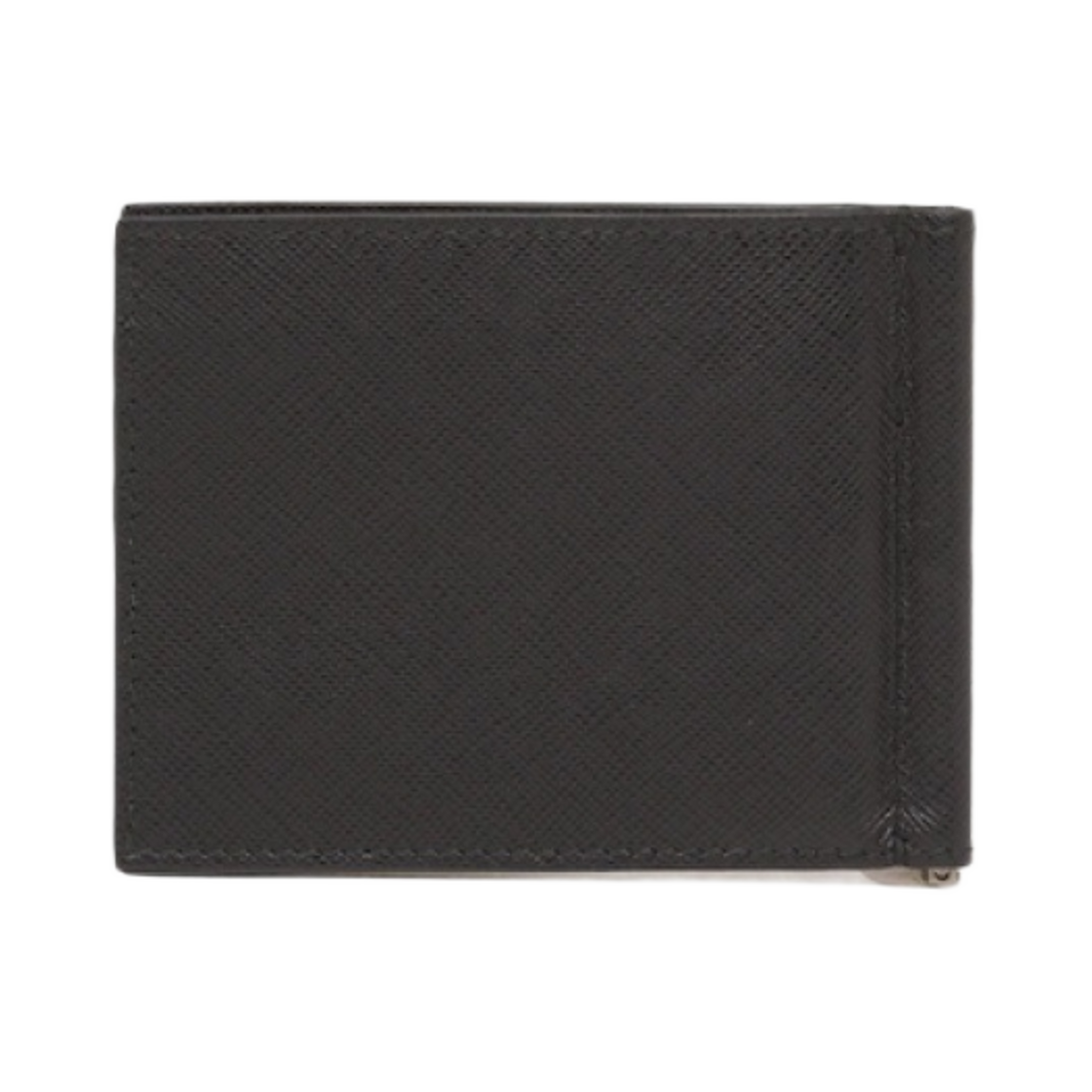 프라다 사피아노 레더 머니 클립 지갑 블랙(Prada Saffiano Leather Money Clip Wallet Black) - 3