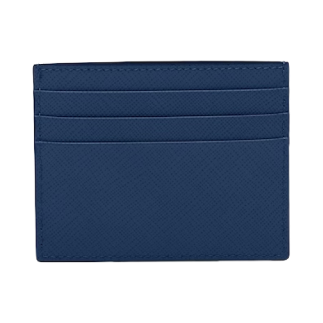 프라다 사피아노 레더 카드 홀더 블루에뜨(Prada Saffiano Leather Card Holder Bluette) - 2