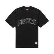 Supreme Sketch Embroidered S/S Top Black - 23SS