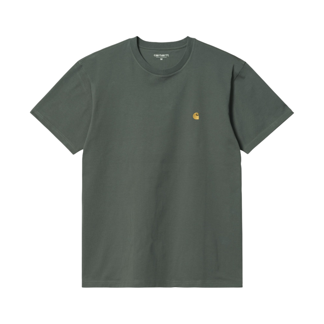 칼하트 WIP 숏슬리브 체이스 티셔츠 주라 골드(Carhartt WIP S/S Chase T-Shirt Jura Gold) - 1
