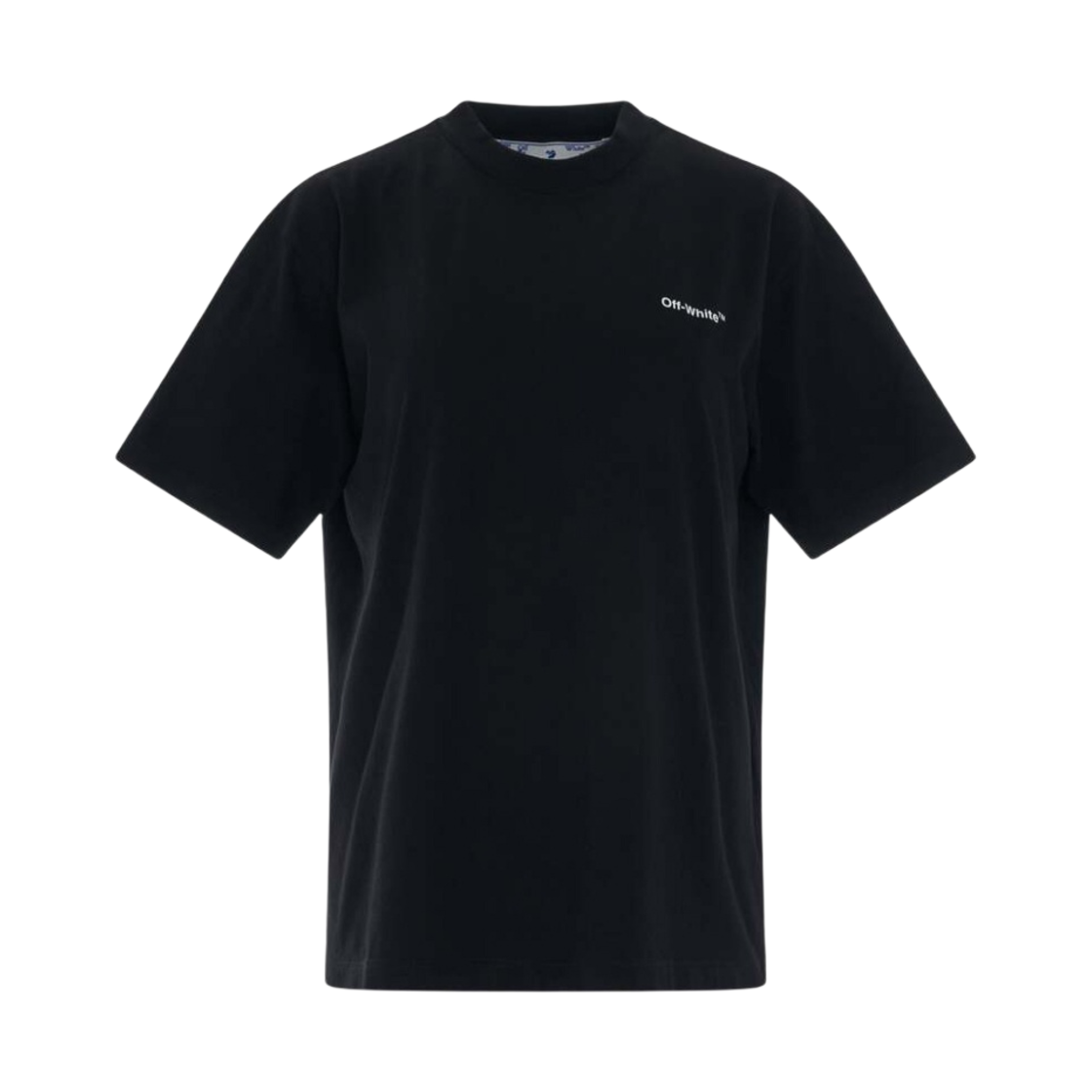 (W) 오프화이트 다이애그 레귤러 티셔츠 블랙 화이트((W) Off-White Diag Regular T-Shirt Black White) - 2