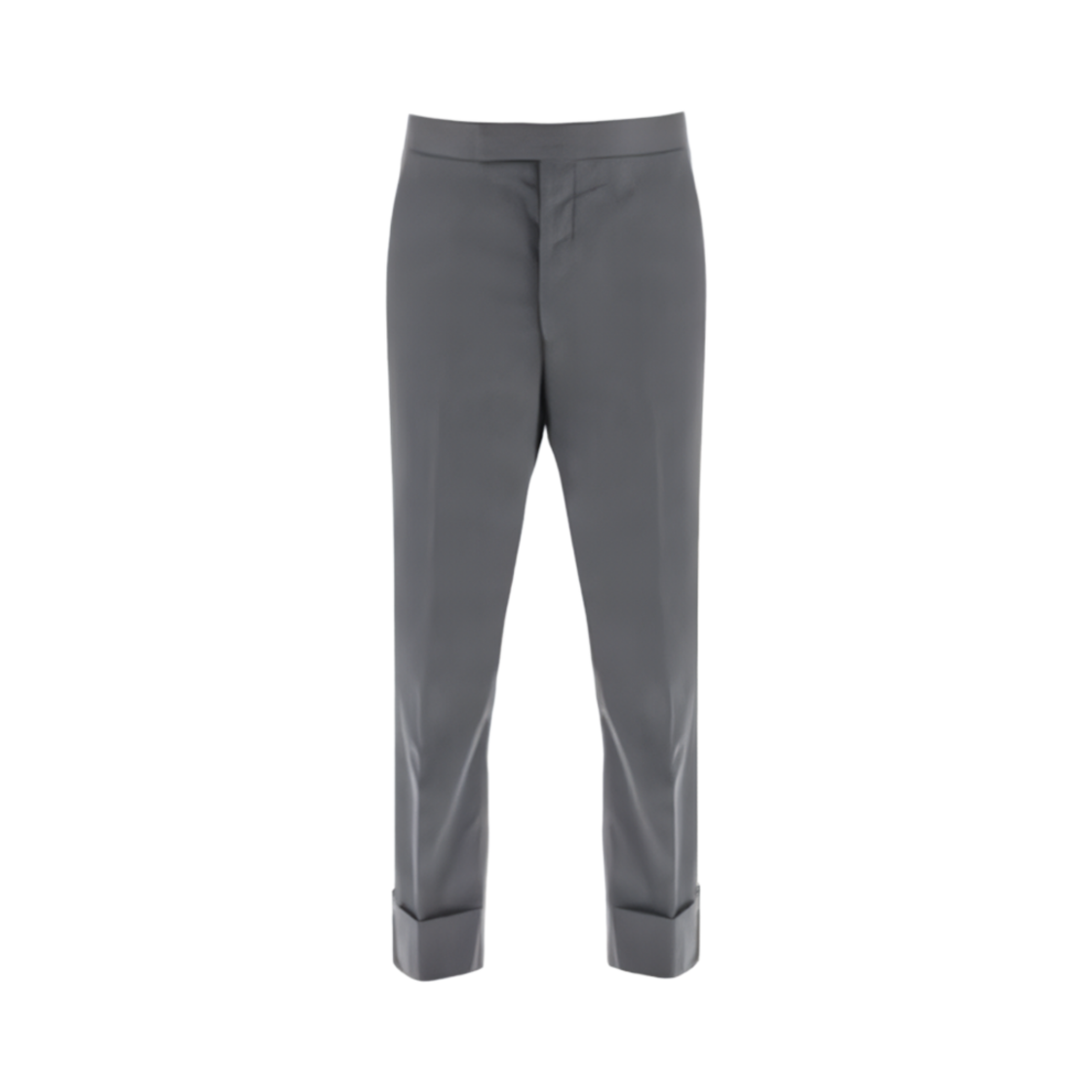MTC214A-04502-035 Thom Browne Typewriter Cloth Classic Trousers Medium Grey