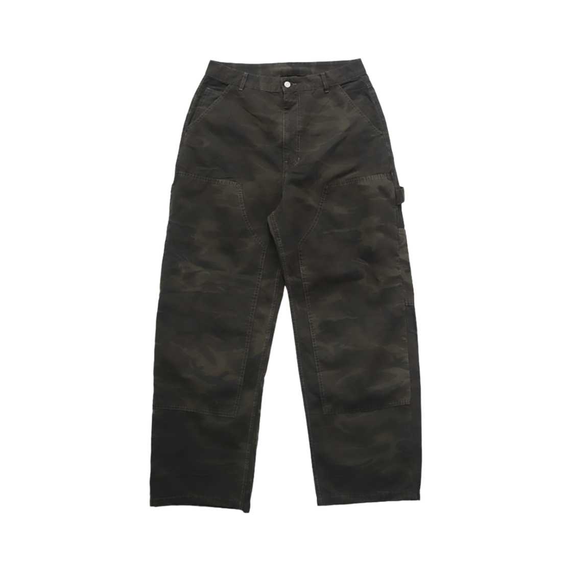 벤더스 카모플라주 더블 니 팬츠 카키(VENDORS Camouflage Double Knee Pants Khaki)