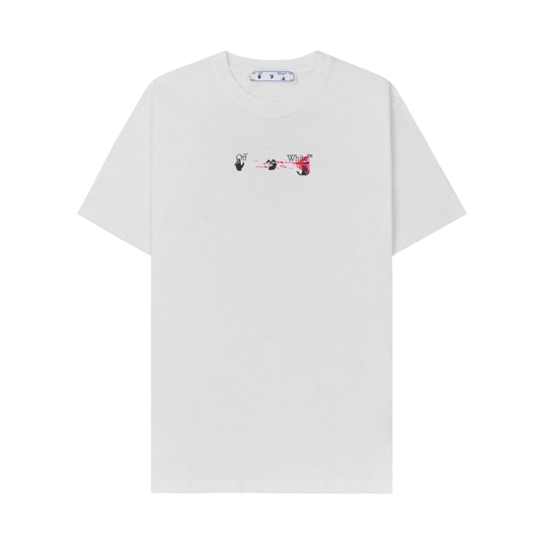 오프화이트 아크릴 애로우 슬림 숏슬리브 티셔츠 화이트(Off-White Acrylic Arrow Slim S/S T-Shirt White) - 2
