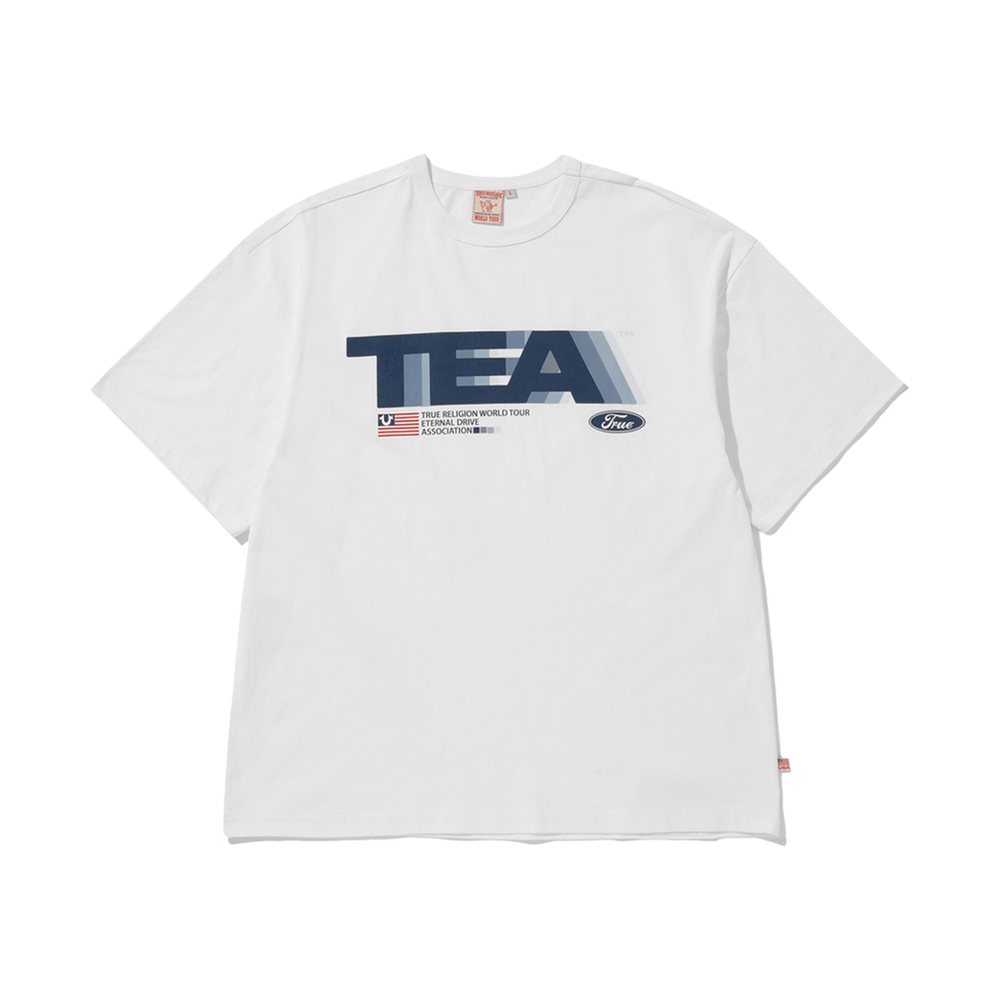 트루릴리젼 T.E.A 숏 슬리브 화이트(True Religion T.E.A Short Sleeve White)