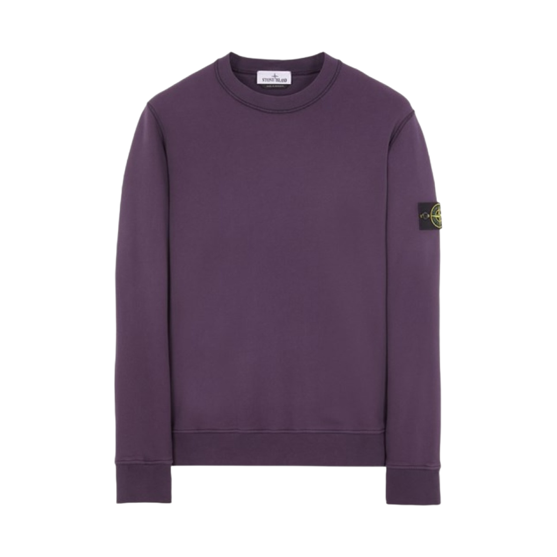 스톤 아일랜드 63051 코튼 플리스 가먼트 다이드 스웨트셔츠 잉크 블루 - 23SS(Stone Island 63051 Cotton Fleece Garment Dyed Sweatshirt Ink Blue - 23SS) - 1