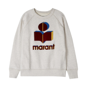 (W) Isabel Marant Milly Sweatshirt Ecru - 22SS