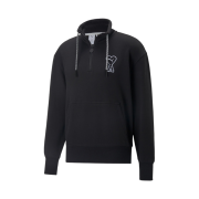 Puma x AMI Half-Zip Sweatshirt Puma Black