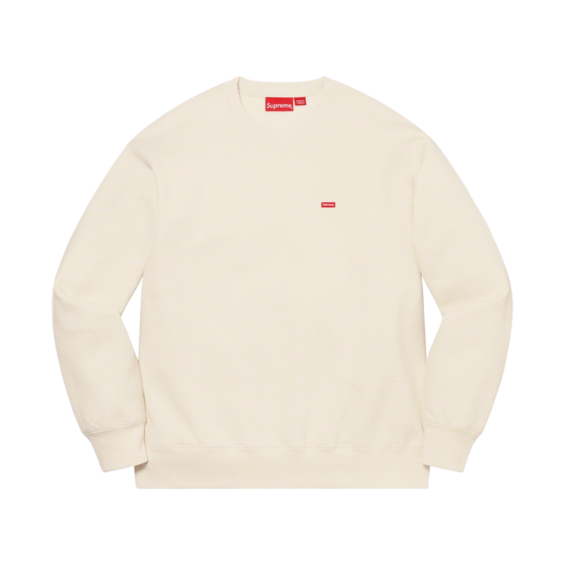 슈프림 스몰 박스 크루넥 내츄럴(Supreme Small Box Crewneck Natural) - 1