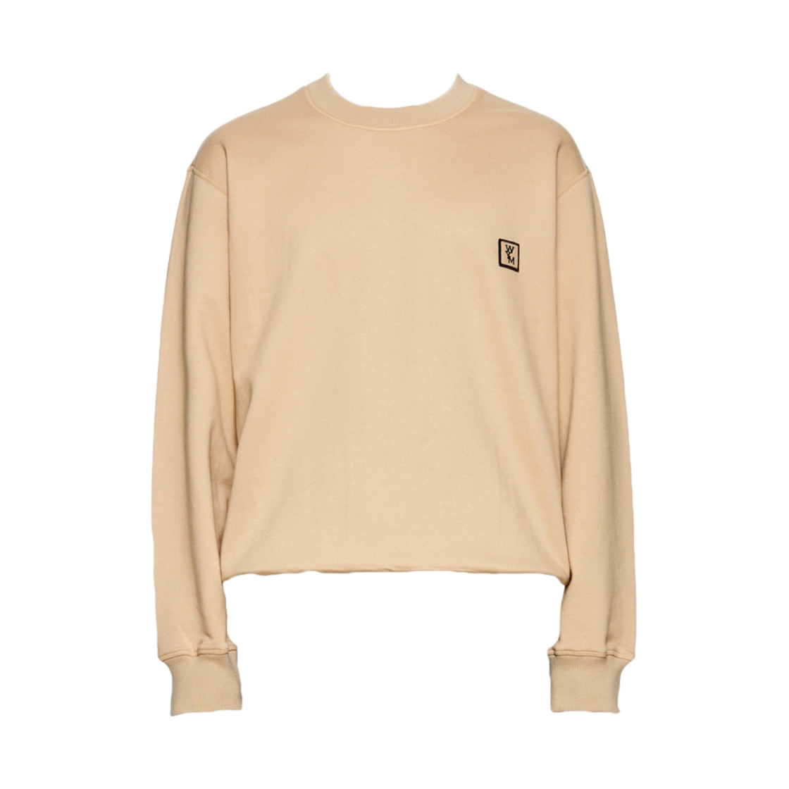 우영미 코튼 백로고 스웨트셔츠 베이지 - 23SS(Wooyoungmi Cotton Back Logo Sweatshirt Beige - 23SS) - 2