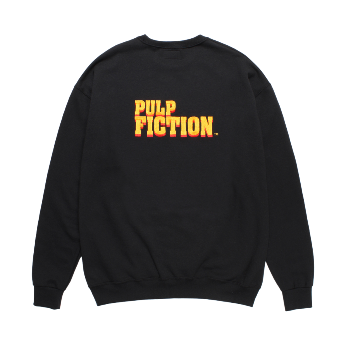 와코 마리아 x 펄프 픽션 스웨트셔츠 블랙(Wacko Maria x Pulp Fiction Sweat Shirt Black) - 2