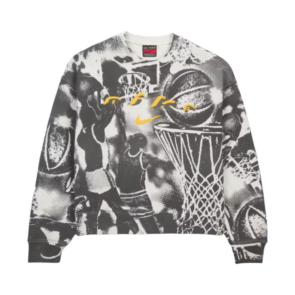 나이키 x CPFM 후프 크루넥 라이트 본(Nike x Cactus Plant Flea Market Hoop Crewneck Light Bone)