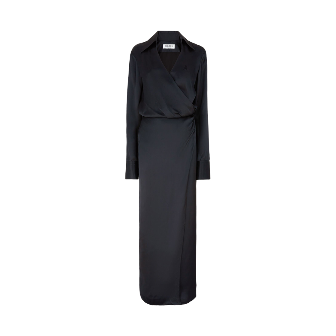 (W) 디 아티코 미디 드레스 블랙((W) The Attico Midi Dress Black)