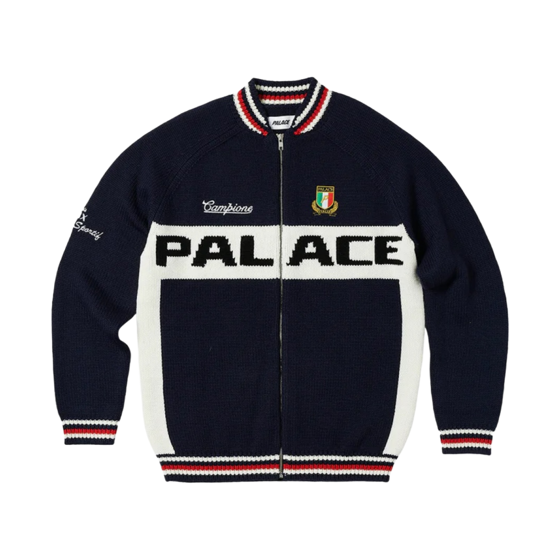 팔라스 사이클 니트 네이비 - 23SS(Palace Cycle Knit Navy - 23SS) - 1