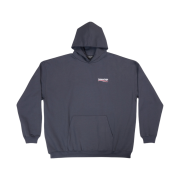 Balenciaga Political Campaign Hoodie Large Fit Grey White
