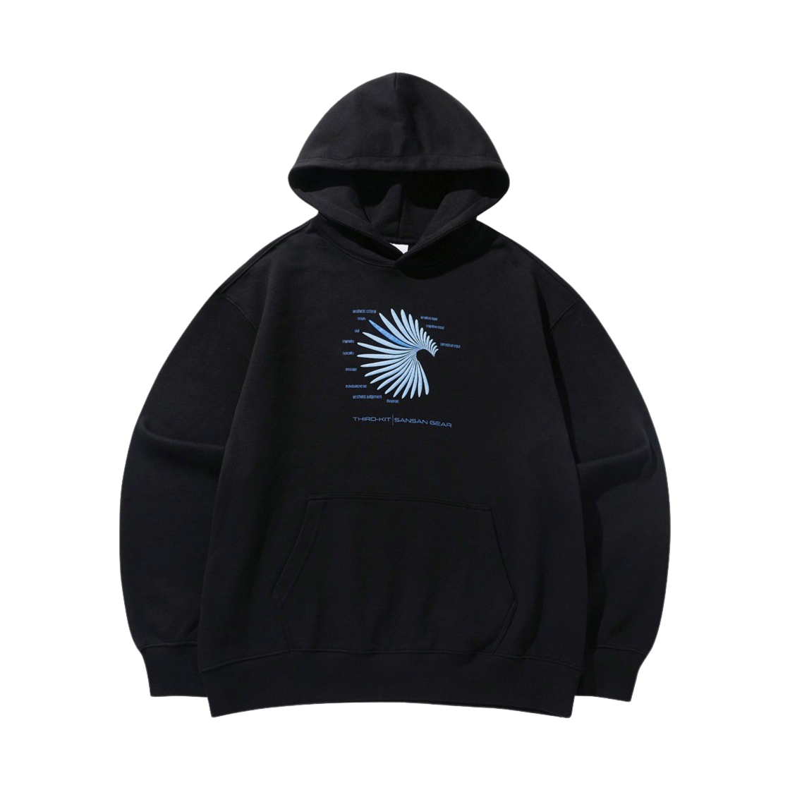 【SANSAN GEAR】 23FW FLY HOODIE BLACK 산산기어 플라이 후디 블랙 - 23FW | Sansan Gear | KREAM