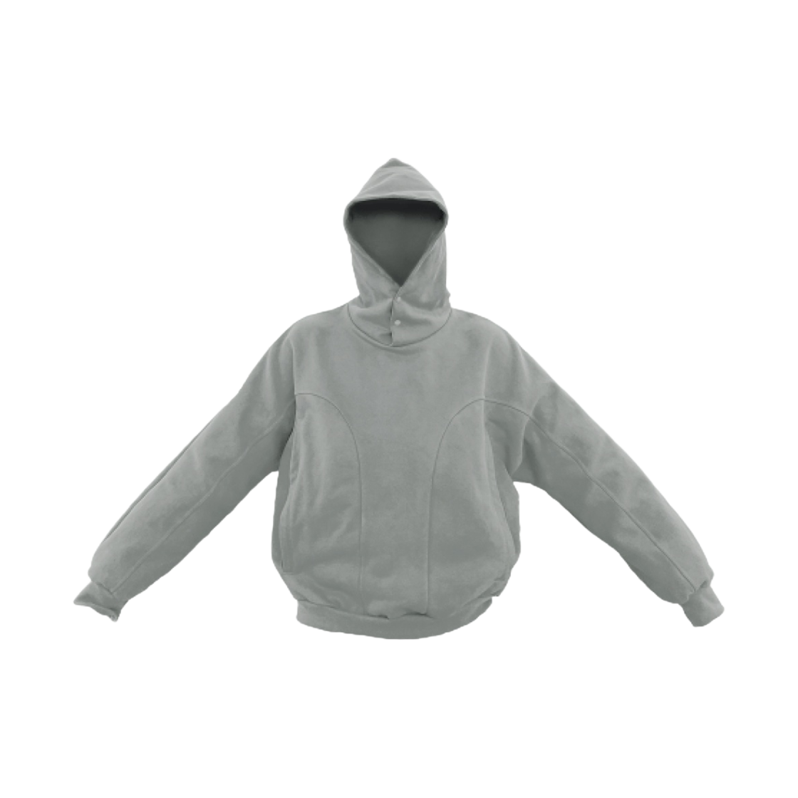 그레일즈 지오메트리 후드 애쉬 세이지(Grailz Geometry Hoodie Ash Sage)