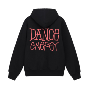 Stussy Dance Energy Hoodie Black