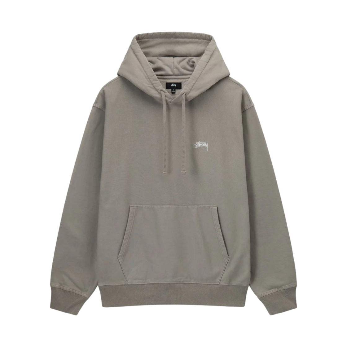 스투시 오버다이드 스탁 로고 후드 샌드(Stussy Overdyed Stock Logo Hoodie Sand) - 1