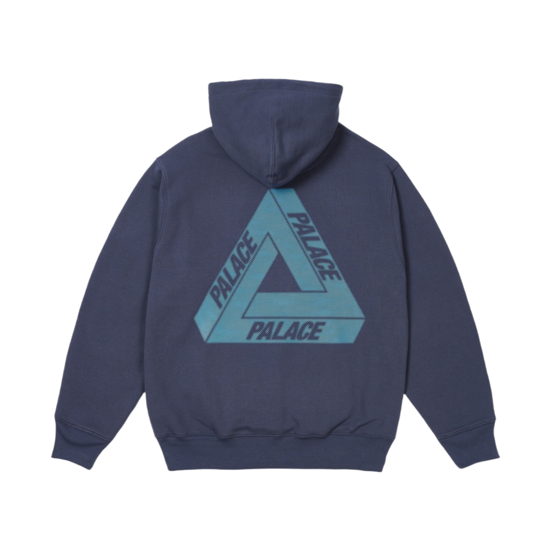 팔라스 빗 그리피 트라이퍼그 후드 네이비 - 24SS(Palace Bit Grippy Tri-Ferg Hood Navy - 24SS)