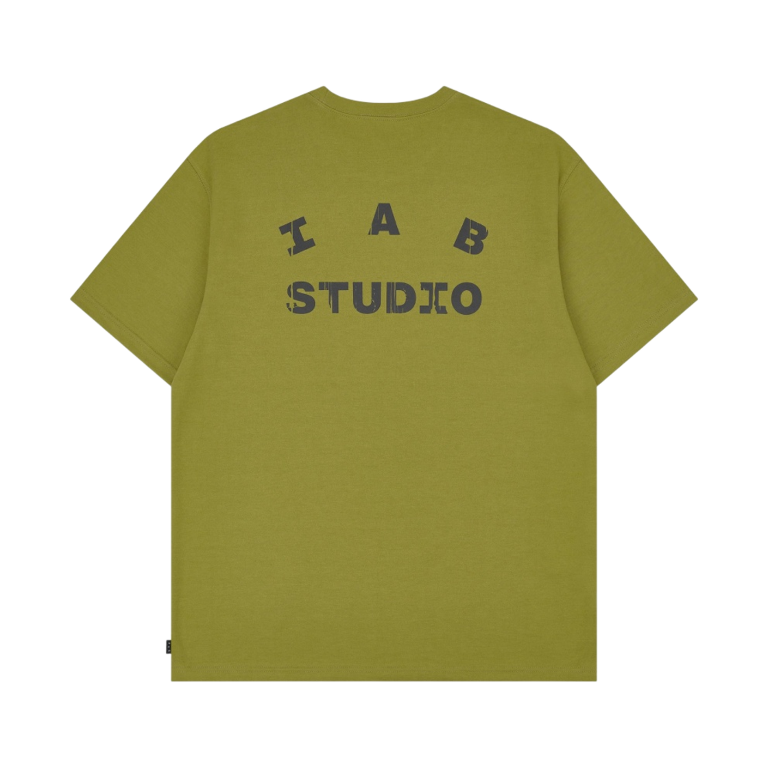 - IAB Studio x D.P. T-Shirt Olive Green - 대표 이미지 #1