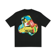Palace Tri-Flag T-Shirt Black - 21SS