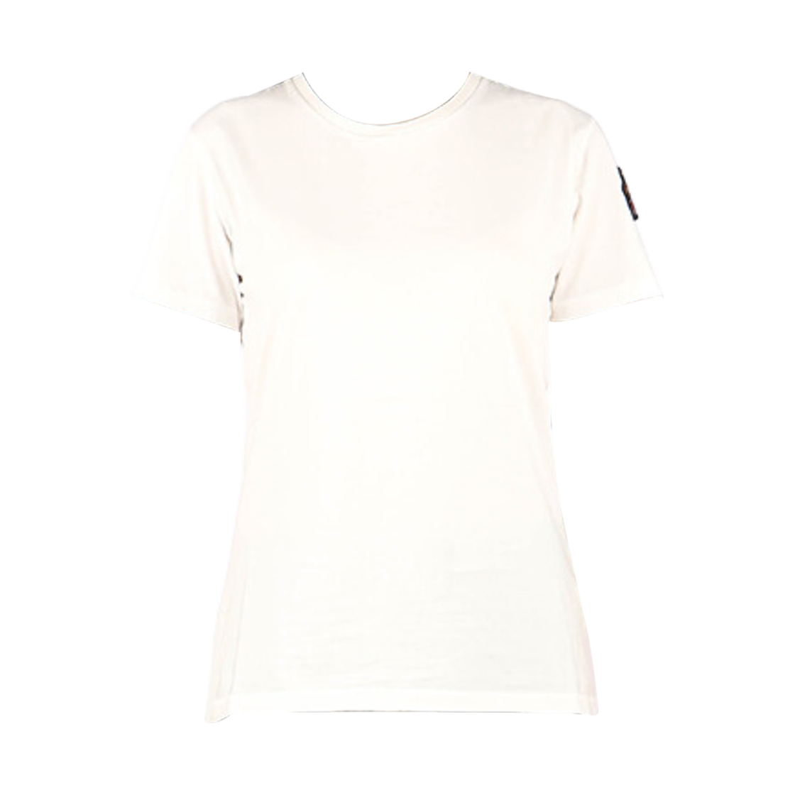 23SMPWTEEBT31505 (W) Parajumpers Logo Patch T-Shirt Ivory - 23SS