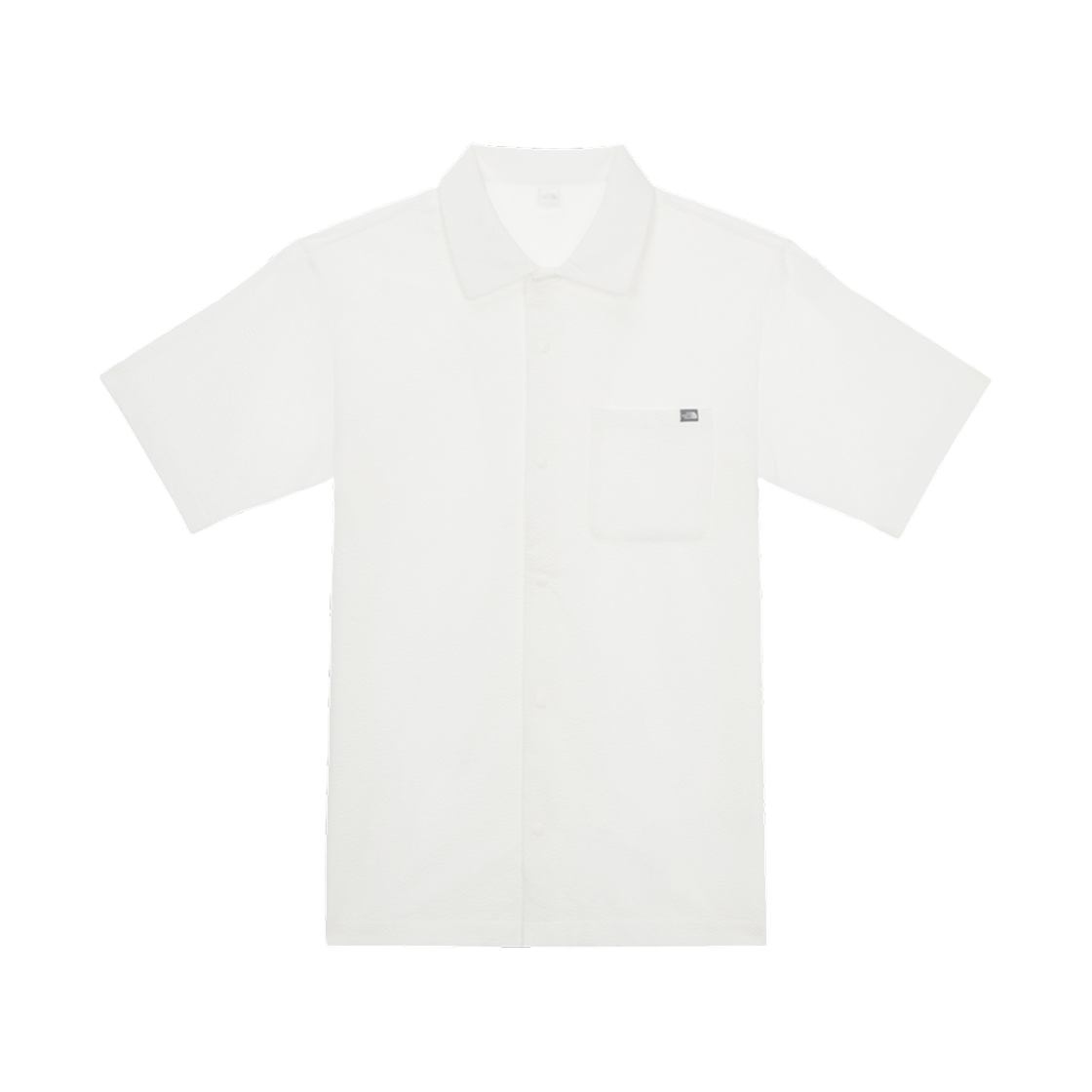 NH8SR00B The North Face Pumice S/S Shirts White - 25SS