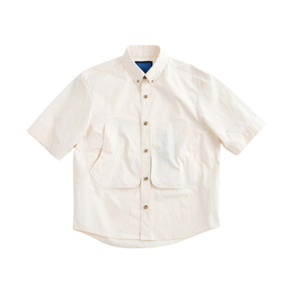 AZSAM25370IVX Henry Cotton's x Document Fly Fishing Club Water Repellent Fishing Shirt Ivory