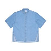 Ader Error Half Sleeve Shirt Product 57 Light Blue