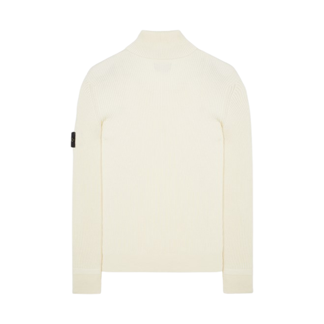 스톤 아일랜드 552C2 울 터틀넥 니트 내츄럴 화이트 - 23FW(Stone Island 552C2 Wool Turtleneck Knit Natural White - 23FW) - 2