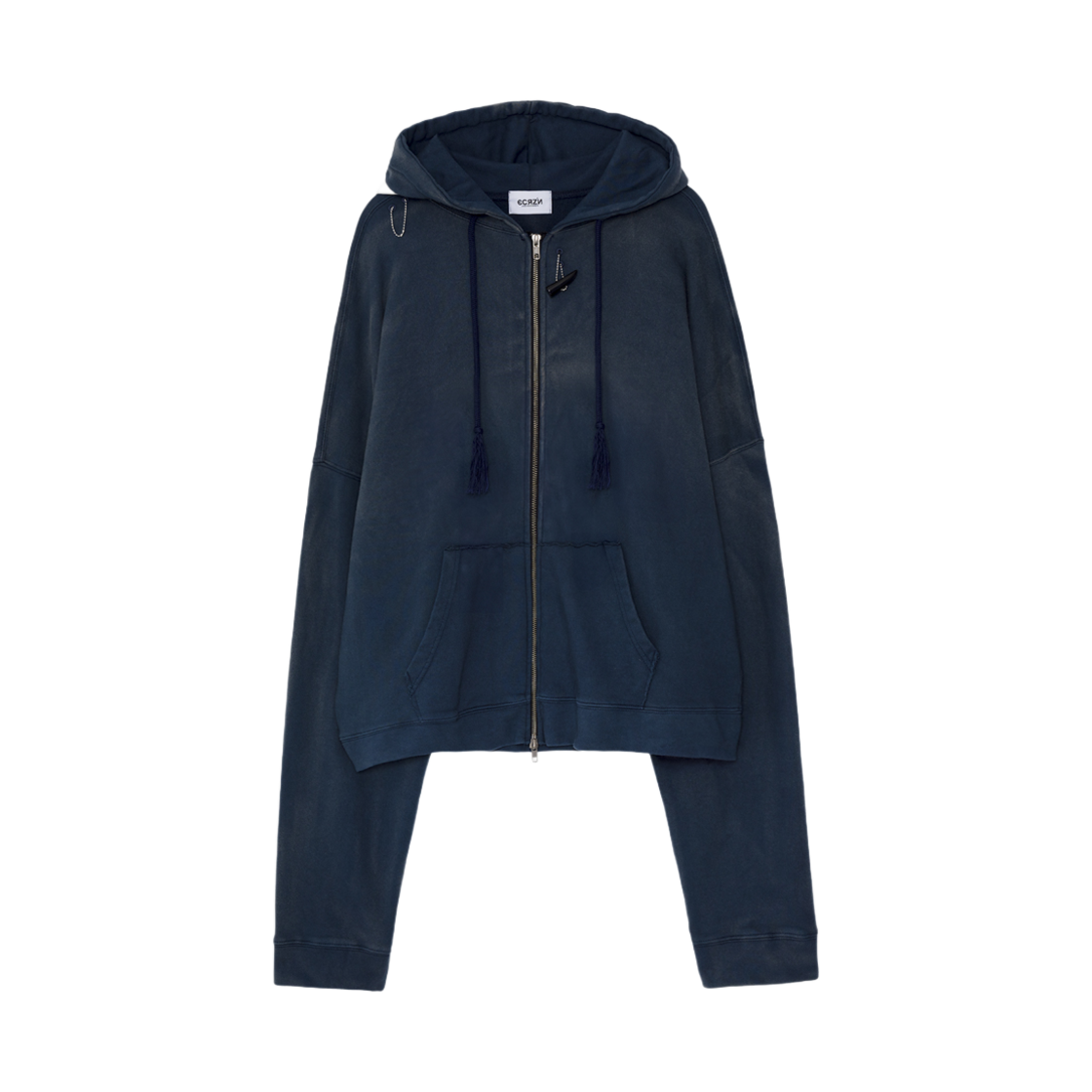 에크라손 더플 듀오 후드집업 네이비(Ecrzn Duffle Duo Hood Zip-Up Navy)