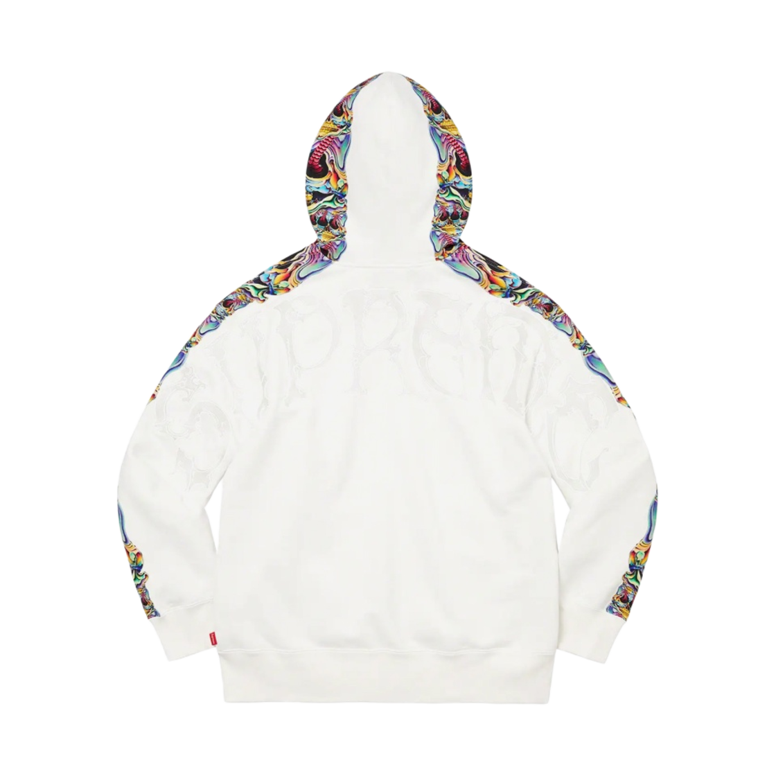 슈프림 스컬스 집업 후드 스웨트셔츠 화이트 - 22FW(Supreme Skulls Zip Up Hooded Sweatshirt White - 22FW) - 2