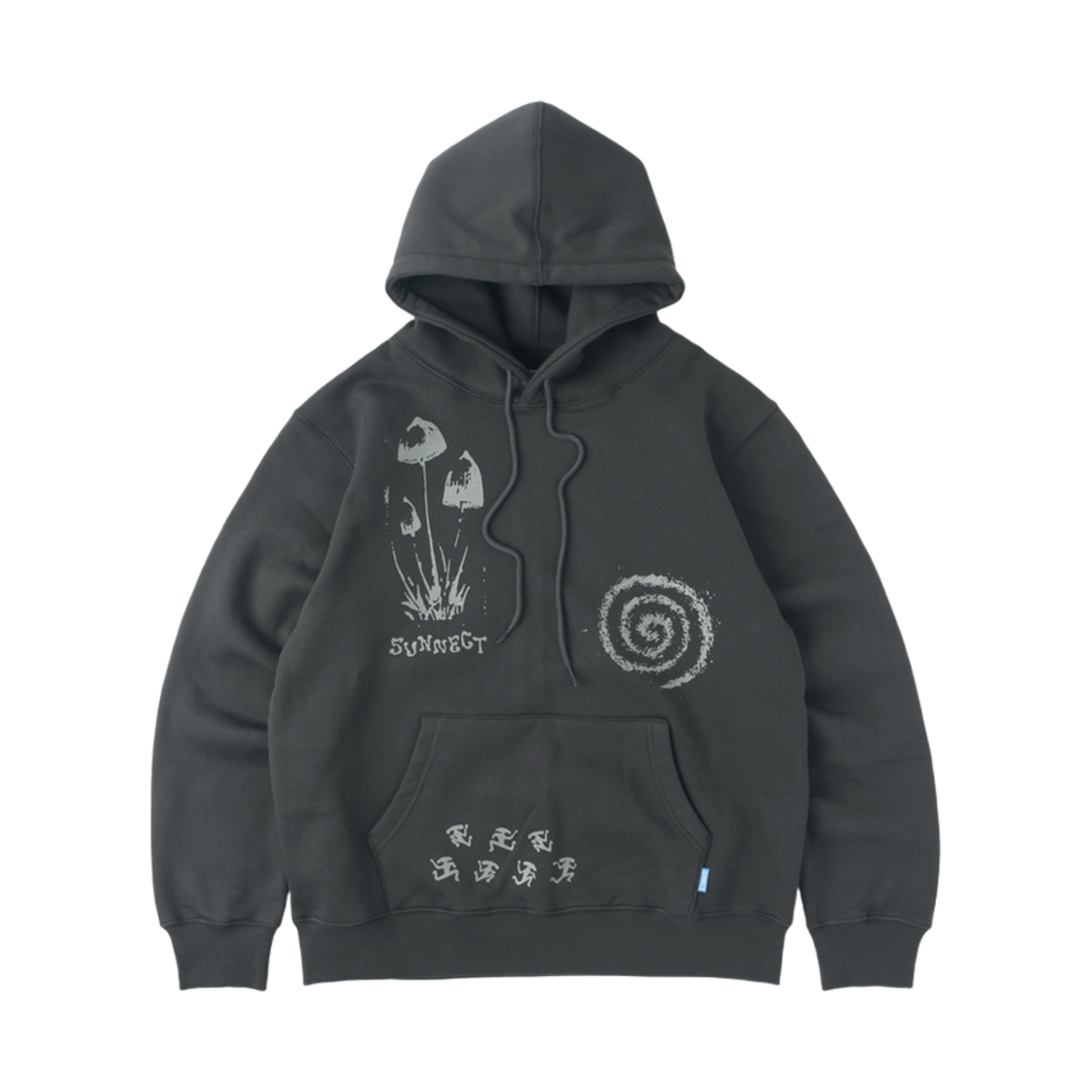 SNCT24FTO004CC SUNNECT P.P.P. Hoodie Charcoal